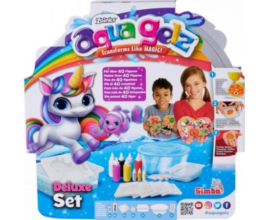 Simba Zestaw kreatywny aqua gelz zestaw deluxe интерактивные игрушки