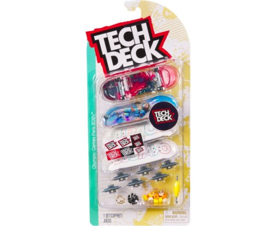 Spin Master Zestaw deskorolek tech deck 4-pak plan b Galda spēles