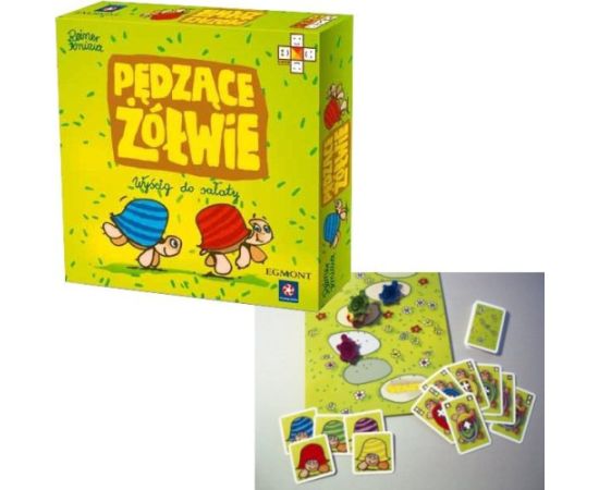 Egmont Gra pędzące Żółwie Galda spēles