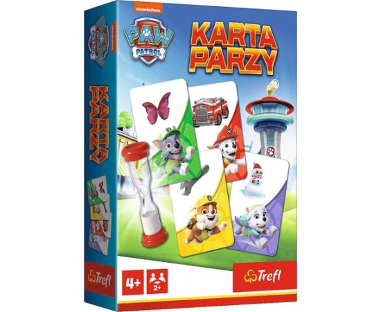 Trefl Gra podróżna karta parzy psi patrol Galda spēles