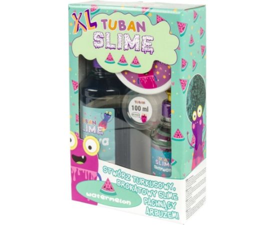 Tuban Masa plastyczna zestaw super slime - arbuz xl Interaktīvās rotaļlietas