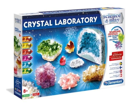 Clementoni Crystal laboratory Interaktīvās rotaļlietas