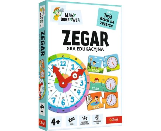 Trefl Gra zegar mały odkrywca Galda spēles