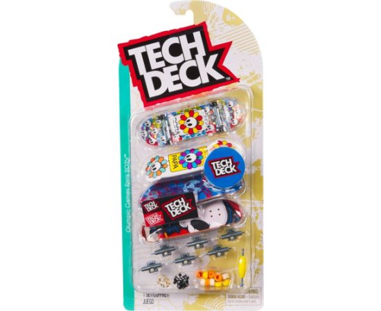 Spin Master Zestaw deskorolek tech deck 4-pak blind Galda spēles