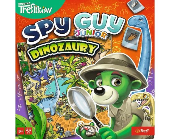 Trefl Gra spy guy junior dinozaury Galda spēles