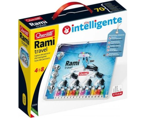 Quercetti Układanka logiczna rami podróżna Galda spēles