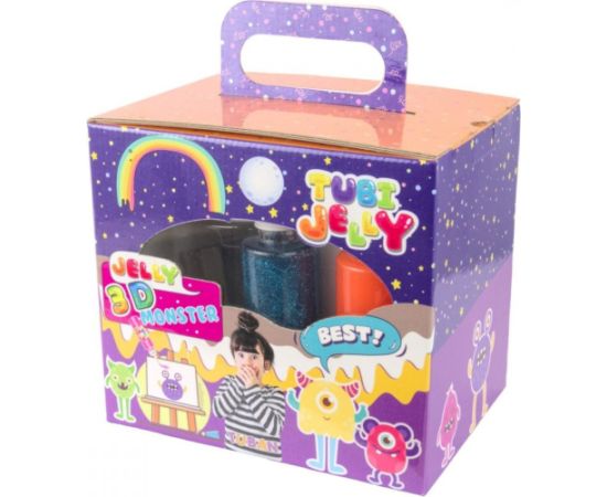 Tuban Zestaw tubi jelly 6 kolorów małe akwarium potworki интерактивные игрушки
