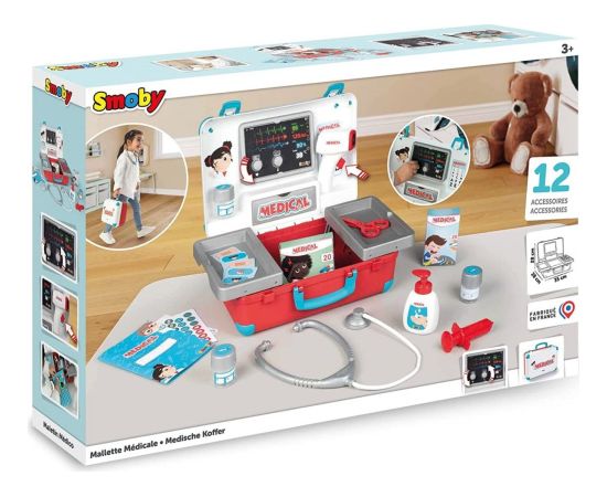 Smoby Torba medyczna Interaktīvās rotaļlietas