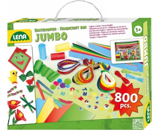 Lena Zestaw kreatywny pudełko rękodzieło zielone интерактивные игрушки