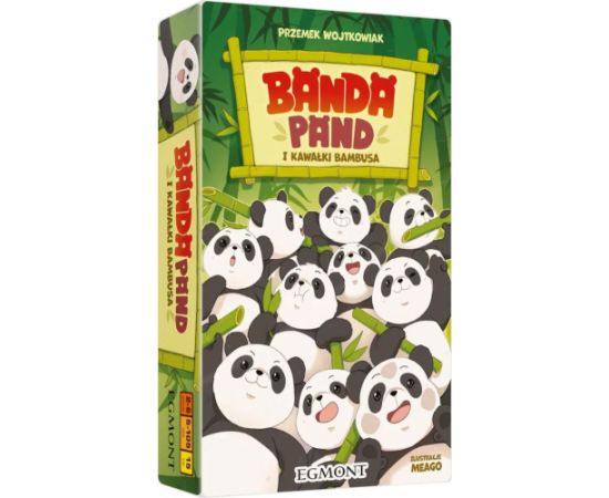 Egmont Gra banda panda i kawałki bambusa Galda spēles