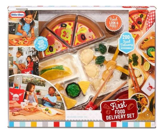 Little Tikes Mega zestaw jedzenie na wynos 200 akcesoriów интерактивные игрушки