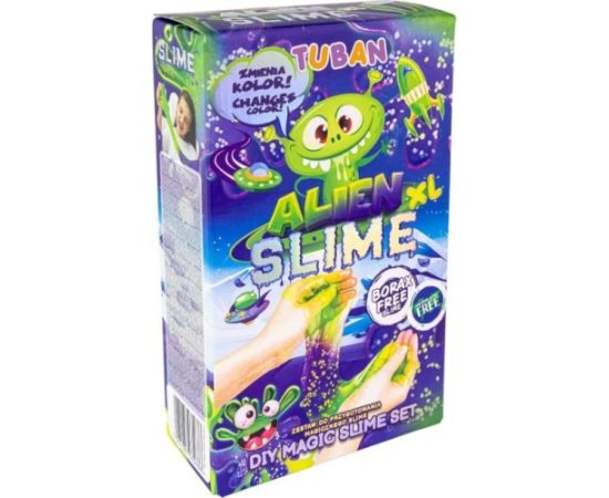 Tuban Zestaw slime diy alien xl интерактивные игрушки