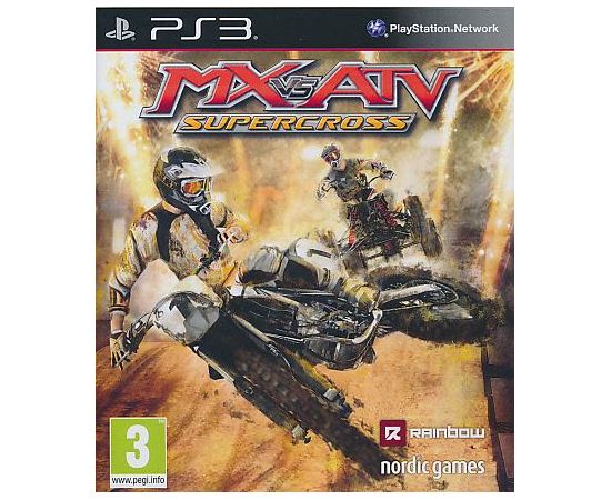 MX vs ATV Supercross Playstation 3 (PS3) video spēle PlayStation 4 (PS4) spēles