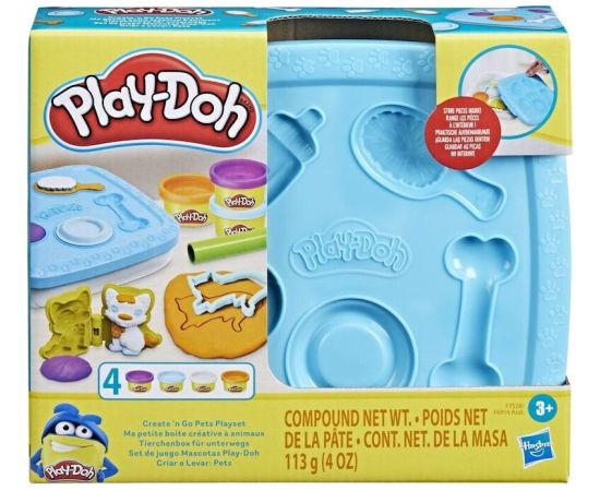 Hasbro Play-Doh: Create n Go Pets Playset (F7528) Interaktīvās rotaļlietas