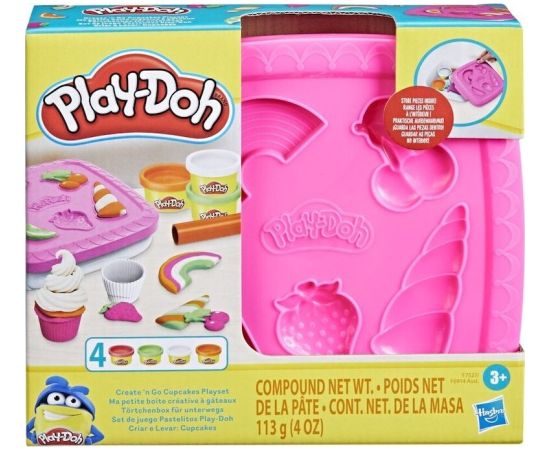 Hasbro Play-Doh: Create n Go Cupcakes Playset (F7527) Interaktīvās rotaļlietas