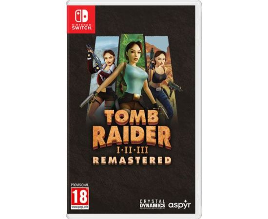 Aspyr NSW Tomb Raider I-III (1-3) Remastered Nintendo Switch video spēle Игры для Nintendo
