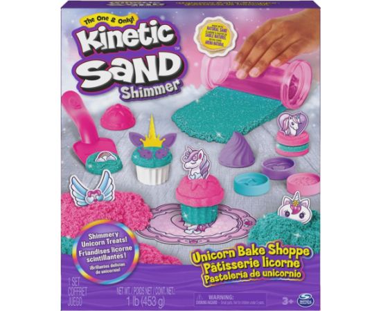 Spin Master Kinetic Sand: Unicorn Bake Shop (6065201) Interaktīvās rotaļlietas