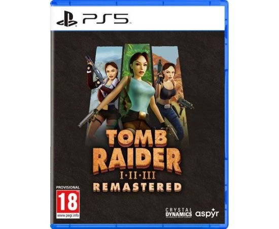 Aspyr PS5 Tomb Raider I-III (1-3) Remastered Playstation 5 video spēle Игры для PlayStation 5 (PS5)