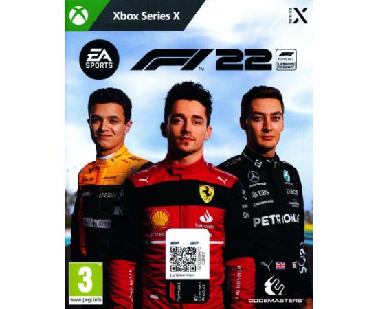 F1 2022 Xbox Series X video spēle Игры для Xbox