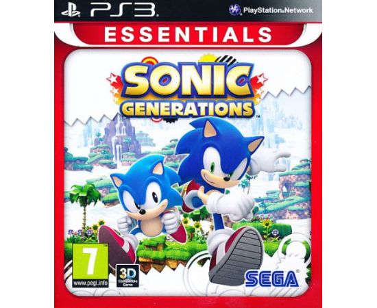 Sonic Generations Playstation 3 (PS3) video spēle PlayStation 4 (PS4) spēles