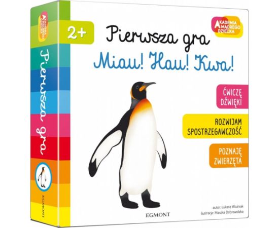 Egmont Gra pierwsza gra miau! hau! kwa! Galda spēles