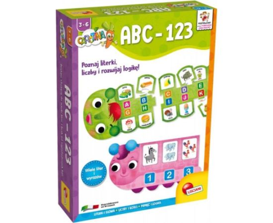 Lisciani Carotina abc - 123 Galda spēles