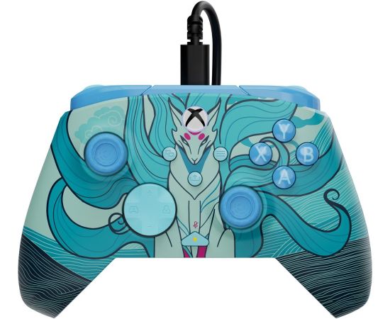 Turtle Beach : Rematch Advanced - Wired Controller [For XBOX, PC] (Color: Blue Kitsune Everglow) Spēļu kontrolieri