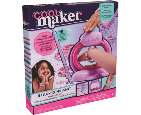 ''Spin Master Toys Far East'' Spin Master Cool Maker: Cool Maker Στούντιο Βραχιολιών   Stack’D Heishi (6072592) интерактивные игрушки