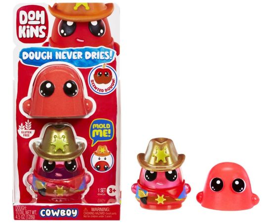 MGA Dohkins: Dough Molds - Cowboy (122890) Interaktīvās rotaļlietas
