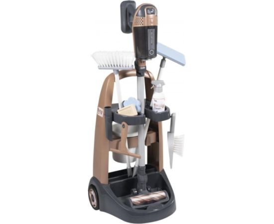 Smoby Wózek do sprzątania z odkurzaczem rowenta Interaktīvās rotaļlietas