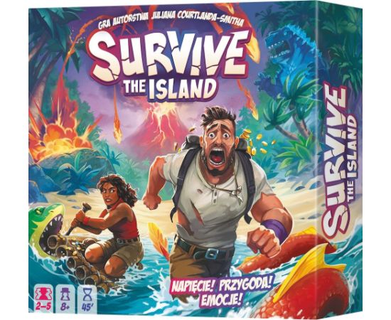 Rebel Gra survive the island (edycja polska) Galda spēles