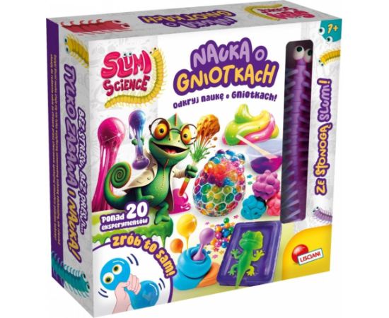 Lisciani Zestaw slumi science - laboratorium gniotków интерактивные игрушки