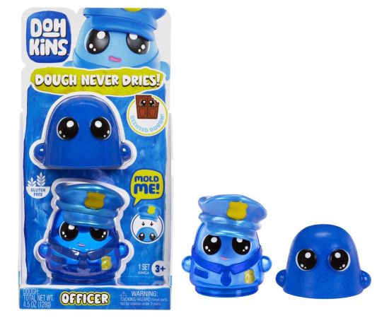 MGA Dohkins: Dough Molds - Officer (122920) Interaktīvās rotaļlietas