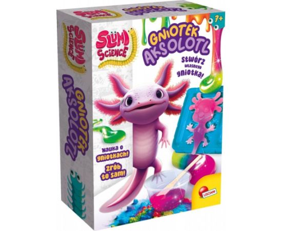 Lisciani Zestaw slumi science - gniotek aksolotl Interaktīvās rotaļlietas