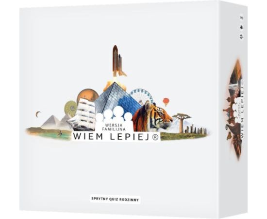 Rebel Gra wiem lepiej: wersja familijna Galda spēles