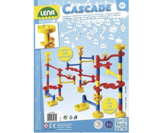 Lena Tor kaskada z 20 kulkami kiga Interaktīvās rotaļlietas