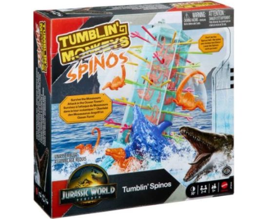 Mattel Gra spadające spinozaury Galda spēles