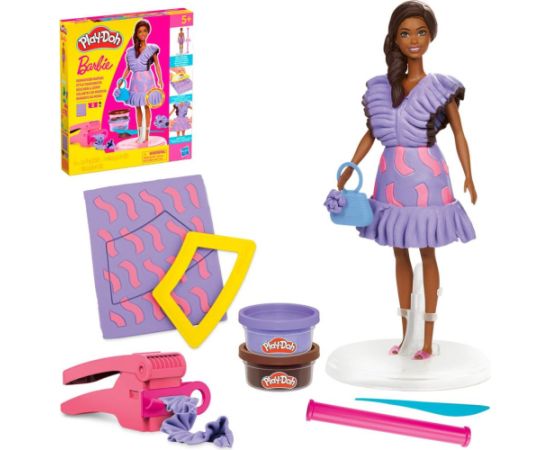 Hasbro Play-Doh: Fashion - Barbie Designer Dolls Fashionista Ruffles (G1359) Interaktīvās rotaļlietas