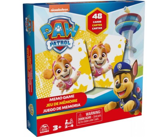 Spin Master Gra psi patrol memory Galda spēles