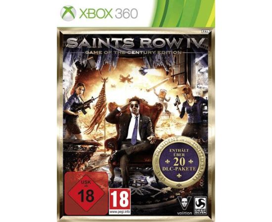 Deep Silver X360 Saints Row IV (4) Game of the Century Edition Xbox 360 video spēle Игры для Xbox