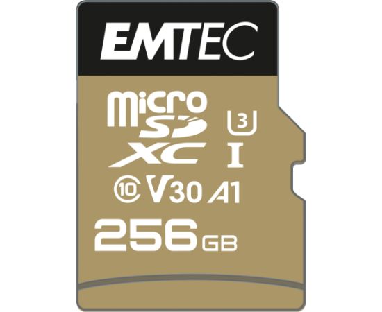 Emtec mSD 256GB UHS-I U3 V30 SpeedIN Pro Карты памяти