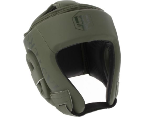 Boksa ķivere MASTERS KTOP-PU-MATT "M" zaļa - M Боксерская экипировка