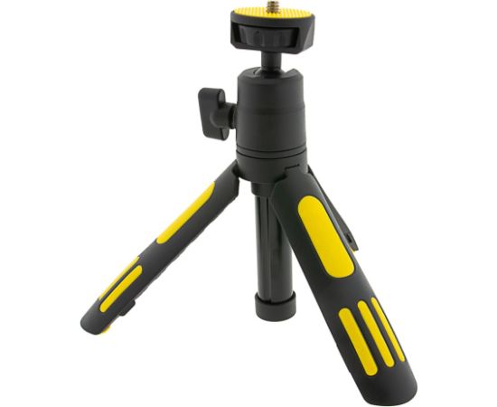 PATONA Premium Adjustable tripod with smartphone holder Black, Yellow