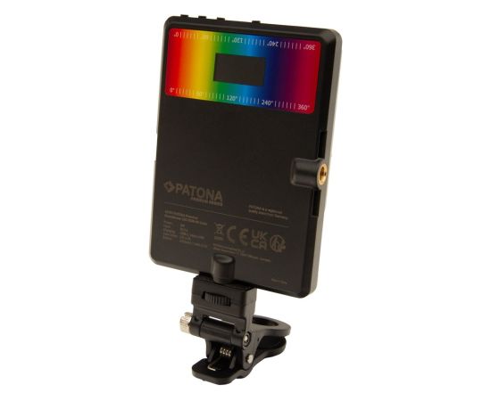 PATONA Premium LED light RGB/Bi-Color for smartphones