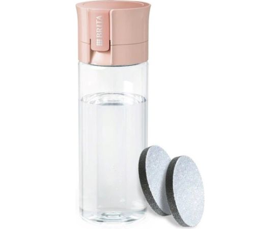 Brita Vital Filtering bottle 0.6 l Pastel peach