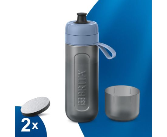 Brita Active Filtering bottle 0.6 l Pastel blue