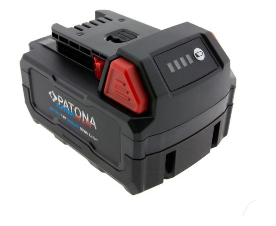 PATONA Platinum 18V Battery for Milwaukee M18 with USB-C port PD45W Black