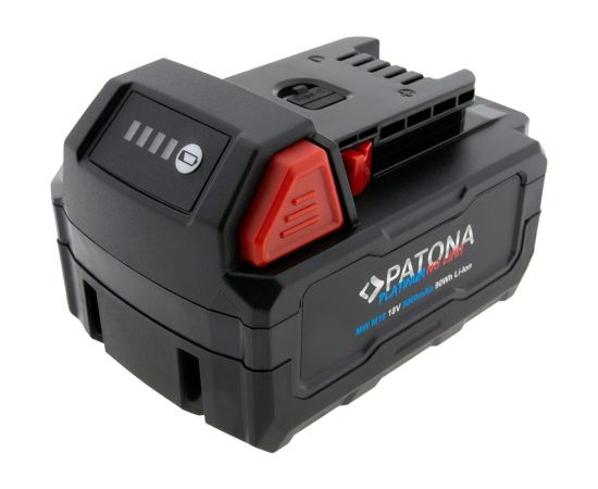 PATONA Platinum 18V Battery for Milwaukee M18 with USB-C port PD45W Black