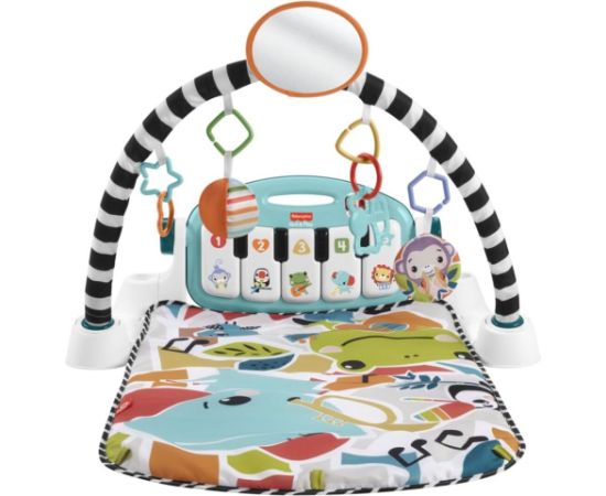Mattel Fisher Price Mata edukacyjna z pianinkiem HWY57