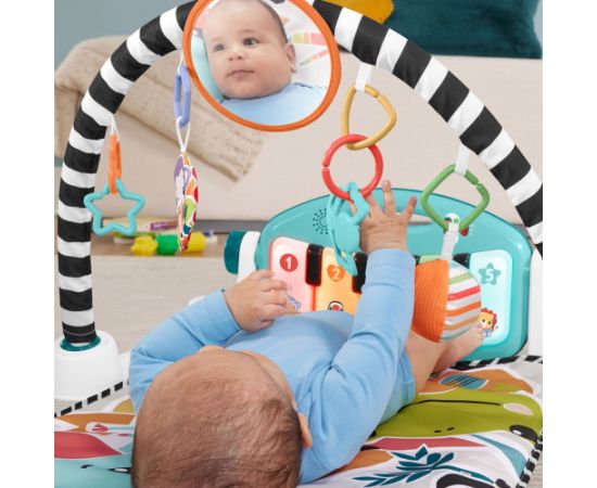 Mattel Fisher Price Mata edukacyjna z pianinkiem HWY57